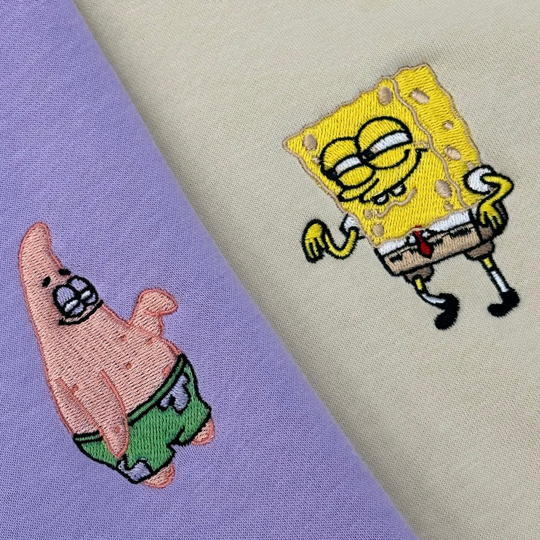 Patrick &amp; Bob | Couples | Embroidered Hoodie