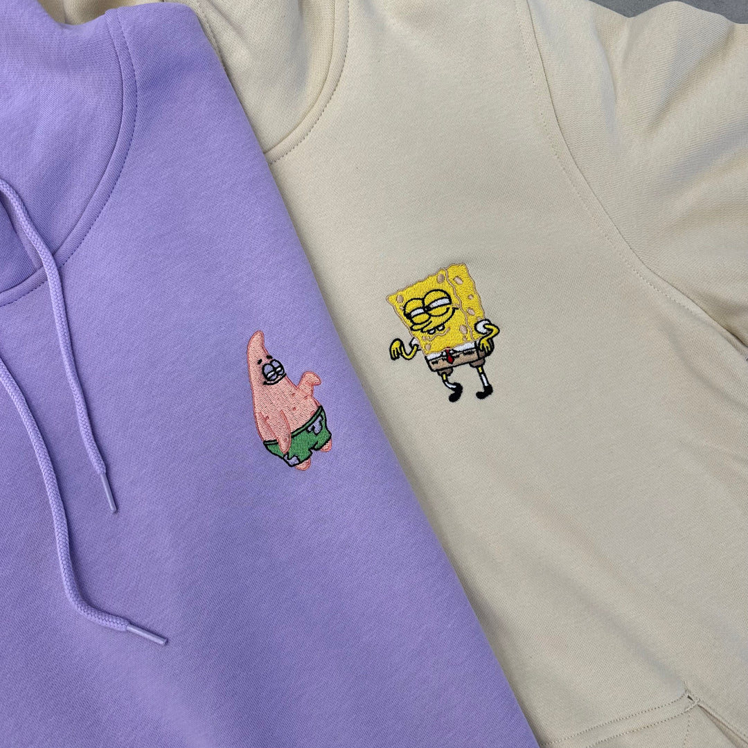 Patrick &amp; Bob | Couples | Embroidered Hoodie