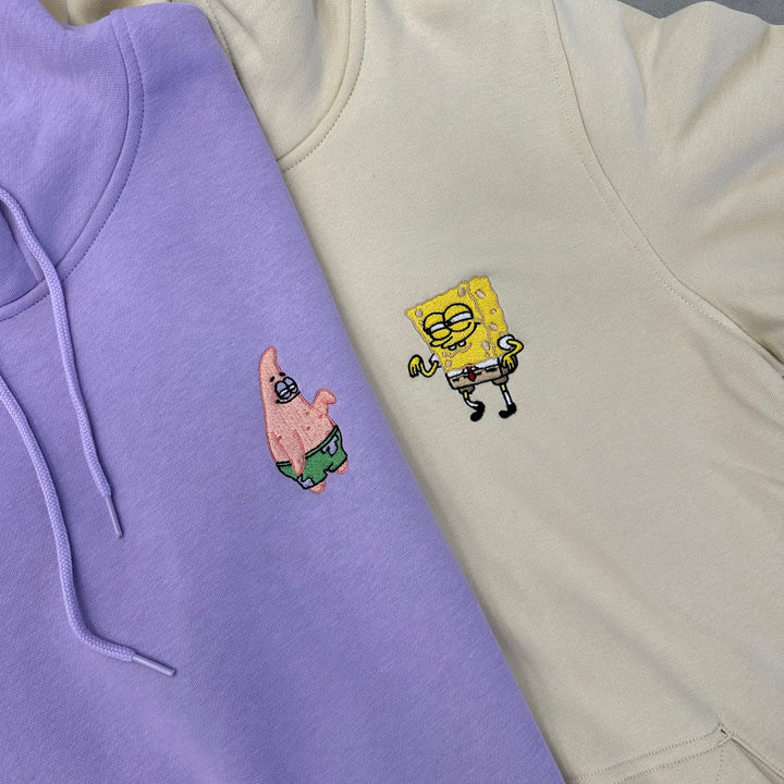 Patrick &amp; Bob | Couples | Embroidered Hoodie