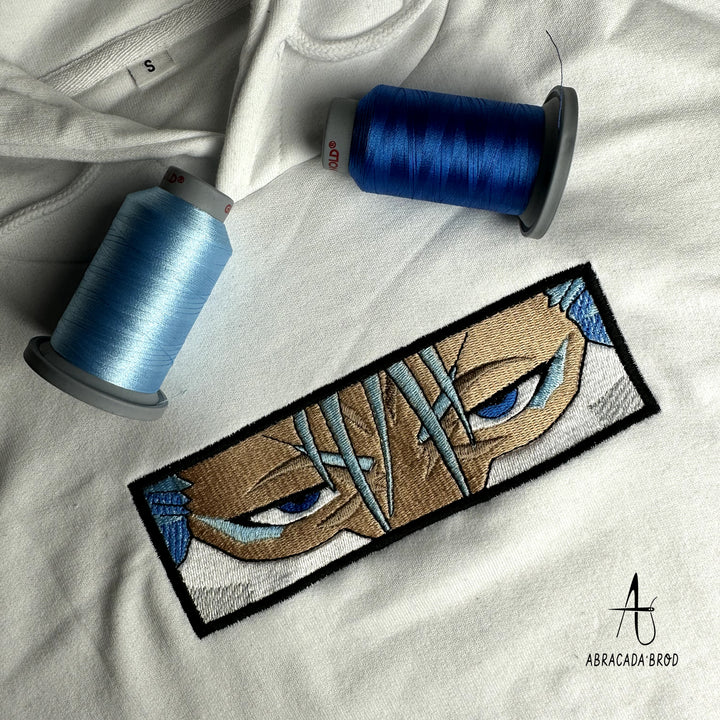 Grimmjow Eyes | Bleach | Embroidered Hoodie