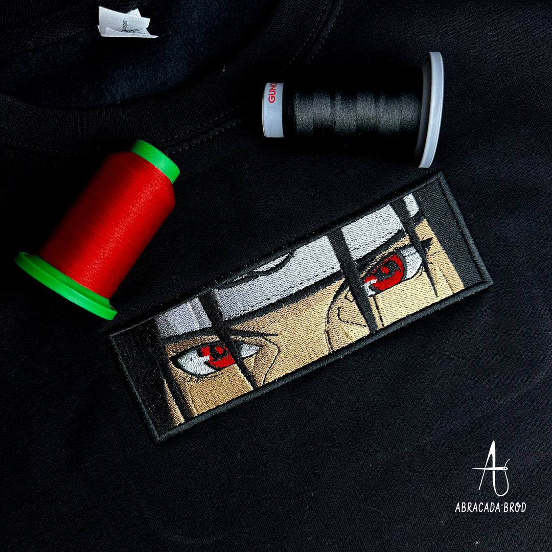 Itachi Eyes | Naruto | Sweat à Capuche Brodé