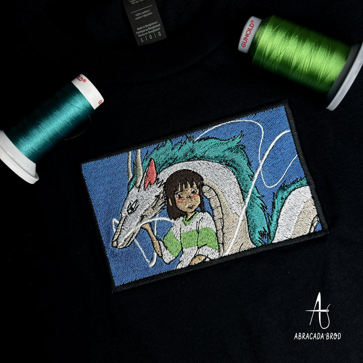 Chihiro Box | Studio Ghibli | Embroidered Hoodie