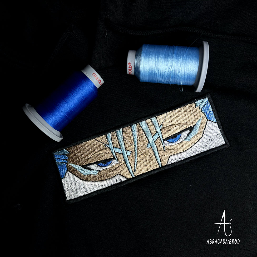 Grimmjow Eyes | Bleach | Embroidered Hoodie