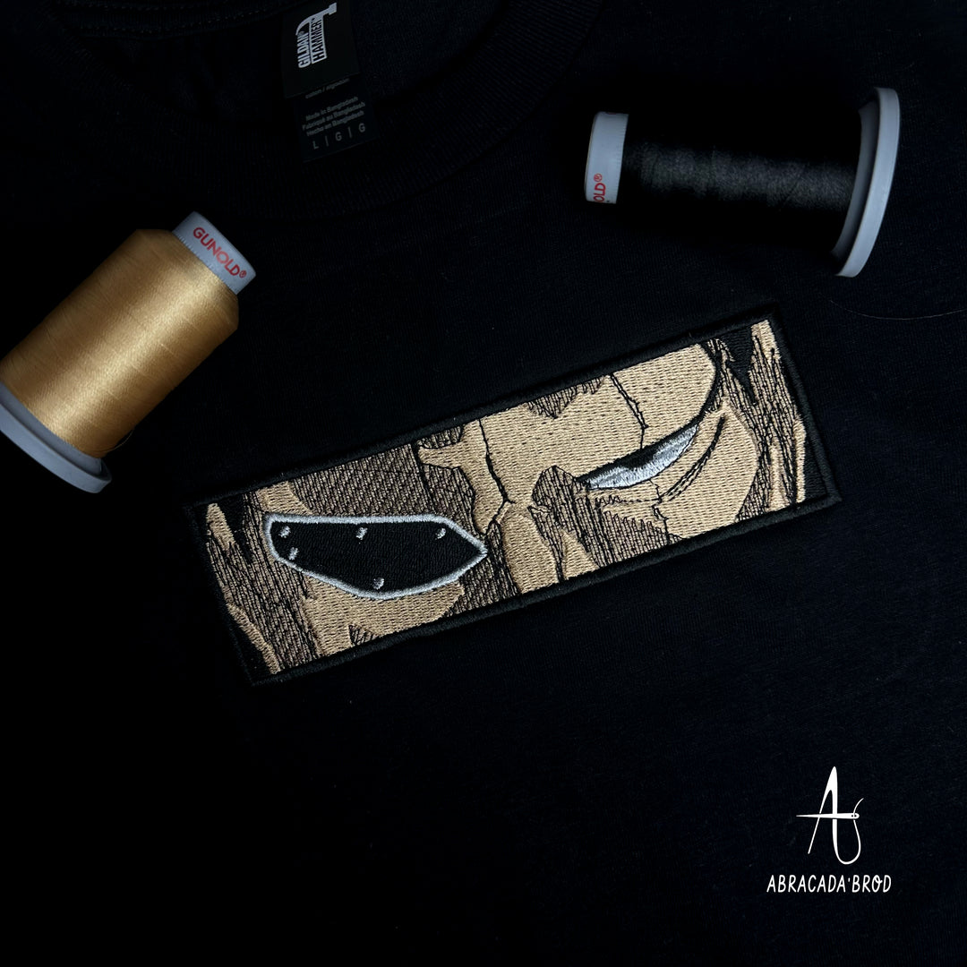 Kenpachi Eyes | Bleach | Embroidered T-Shirt