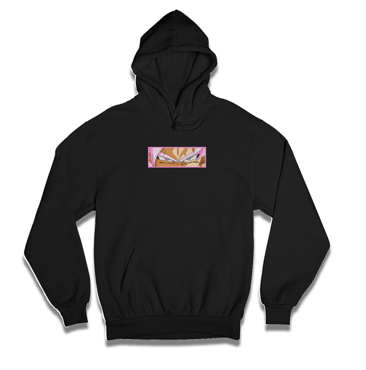 Saiyan Rose Eyes | Dragon Ball Z | Embroidered Hoodie