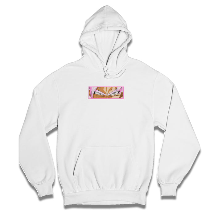 Saiyan Rose Eyes | Dragon Ball Z | Embroidered Hoodie