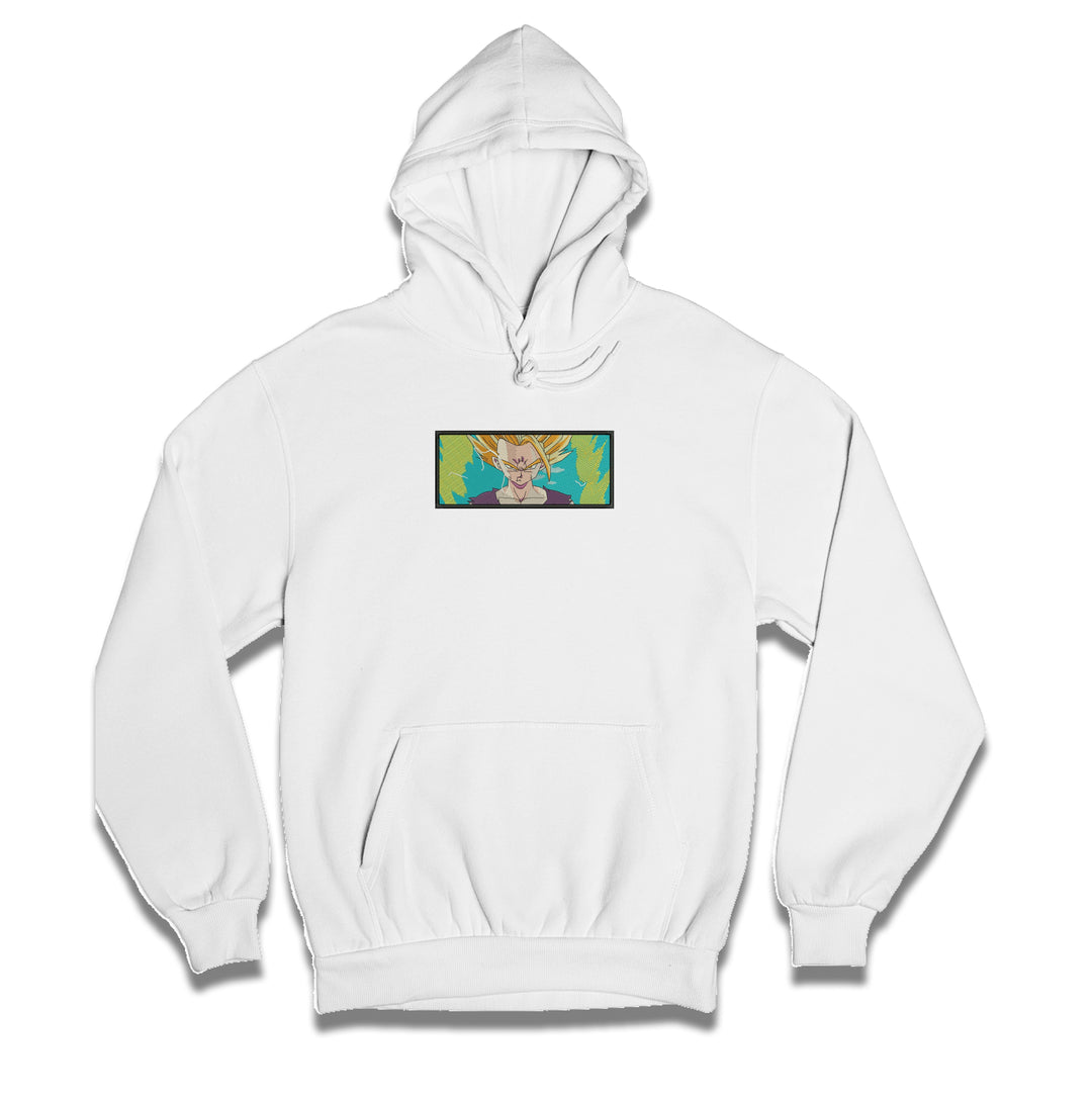 Son Gohan Rectangle | Dragon Ball Z | Embroidered Hoodie