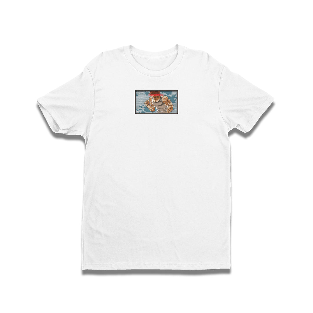 Baki Rectangle | Baki | Embroidered T-Shirt