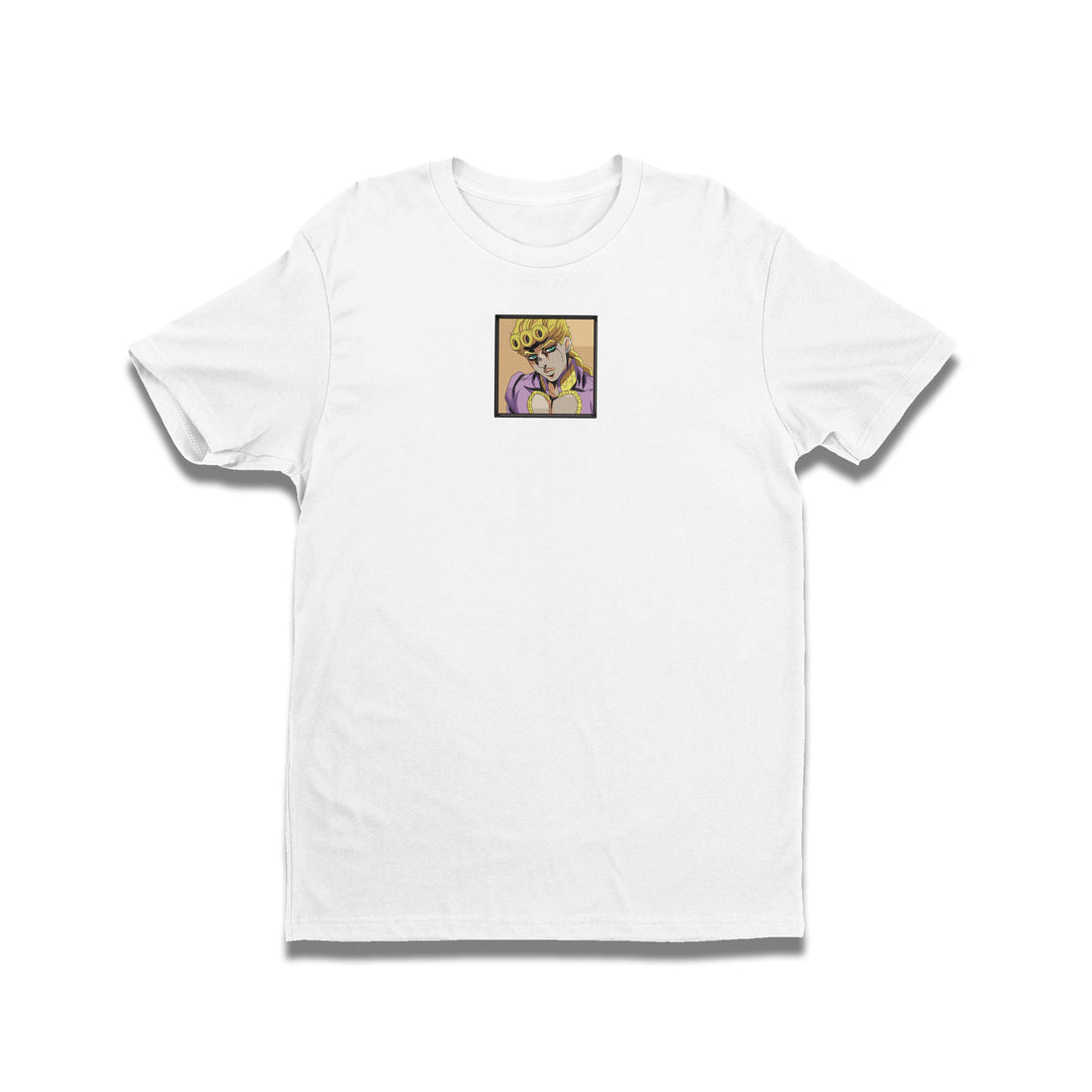 Giorno Giovanna Box | Jojo's Bizarre Adventure | Embroidered T-Shirt