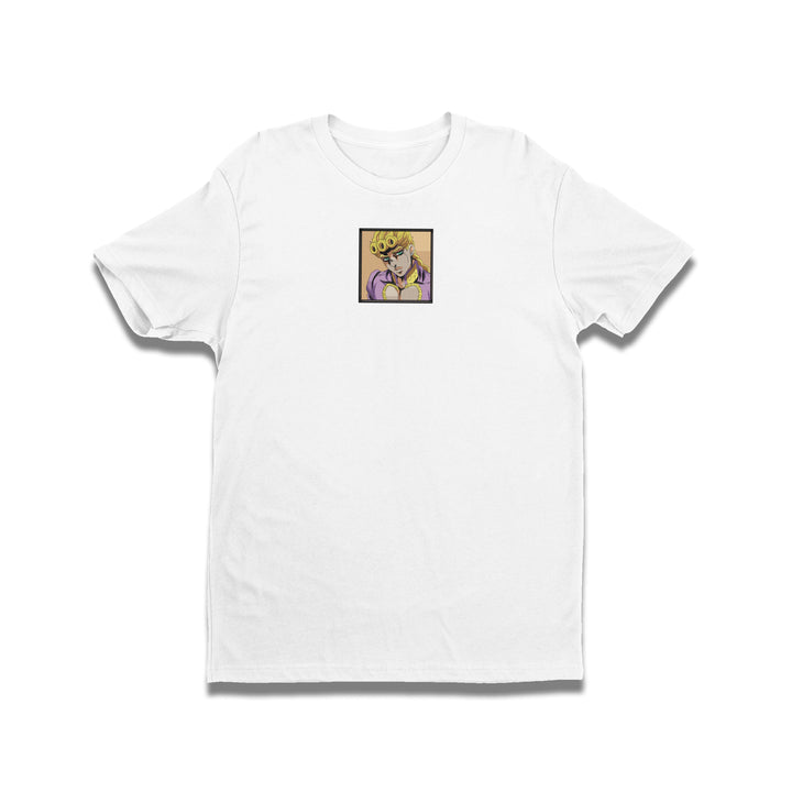 Giorno Giovanna Box | Jojo's Bizarre Adventure | Embroidered T-Shirt