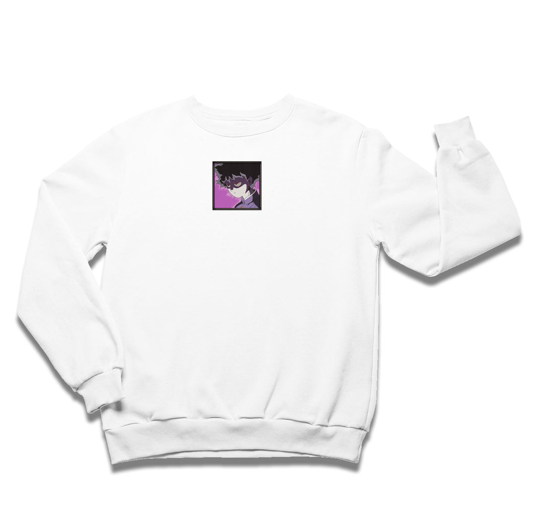 Shigeo Box | Mob Psycho | Embroidered Sweatshirt