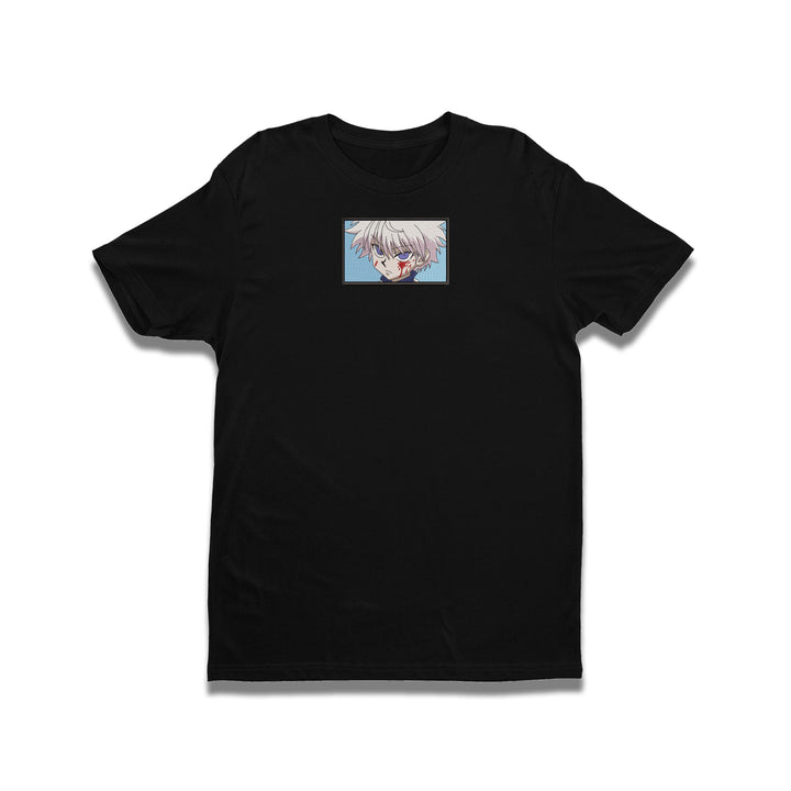 Killua Rectangle | Hunter x Hunter | Embroidered T-Shirt