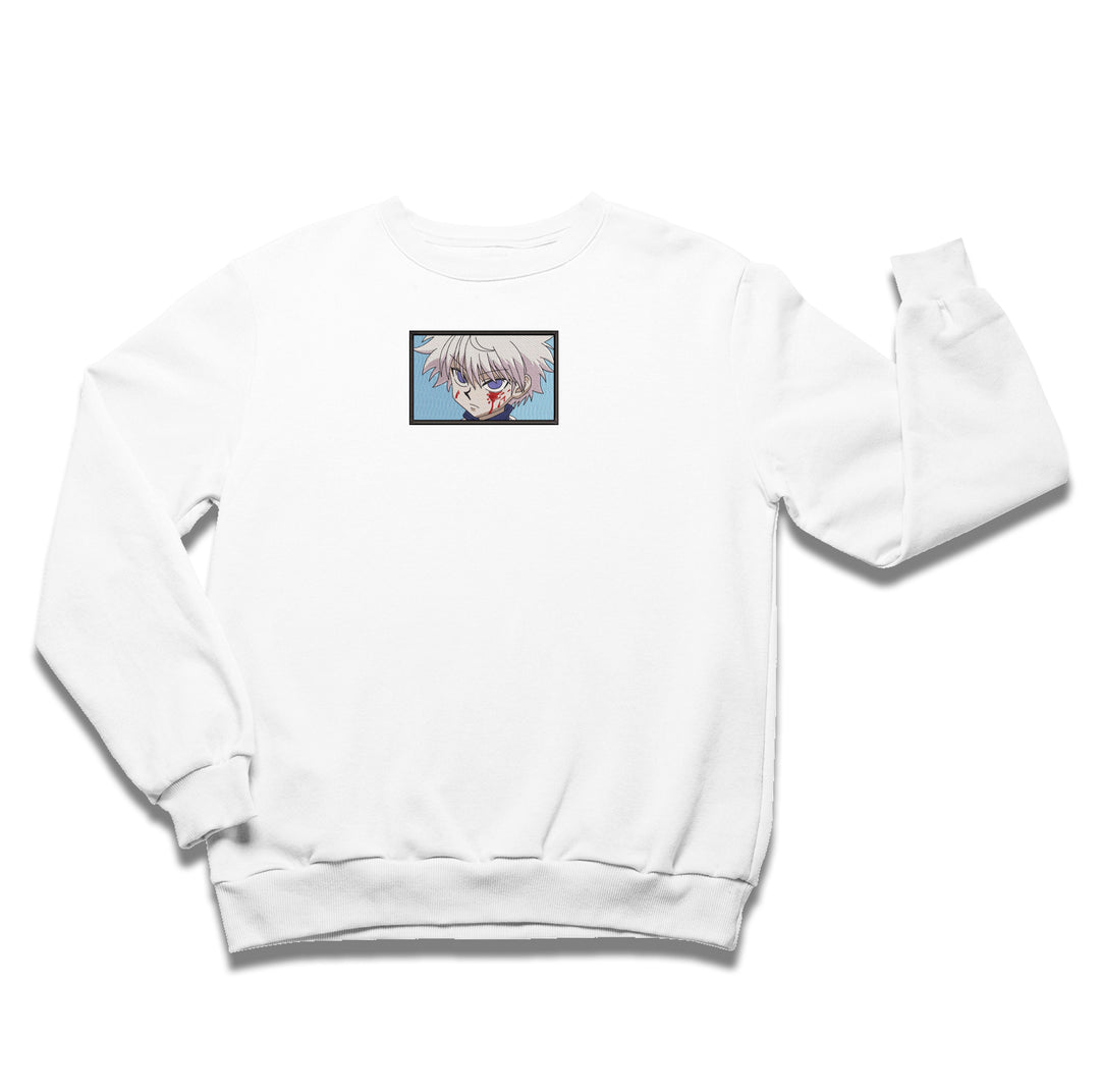 Killua Rectangle | Hunter x Hunter | Embroidered Sweatshirt