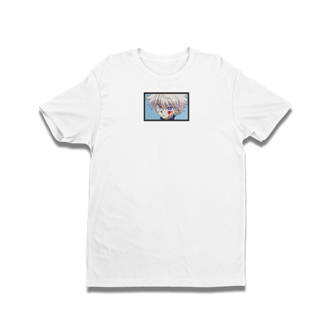 Killua Rectangle | Hunter x Hunter | Embroidered T-Shirt