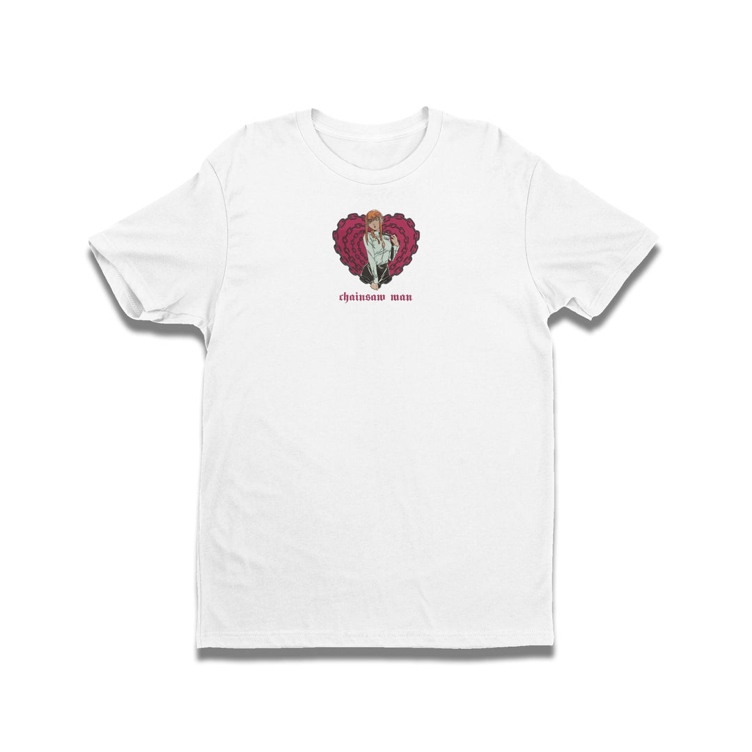 Makima Heart | Chainsaw Man | Embroidered T-Shirt