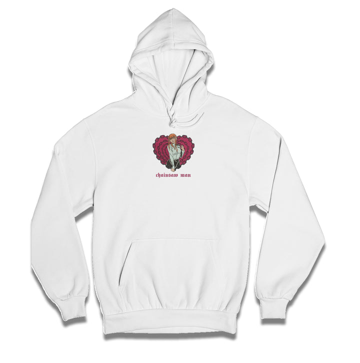 Makima Heart | Chainsaw Man | Embroidered Hoodie