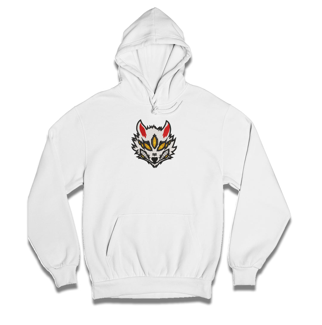 Fox Devil Chest | Chainsaw Man | Embroidered Hoodie