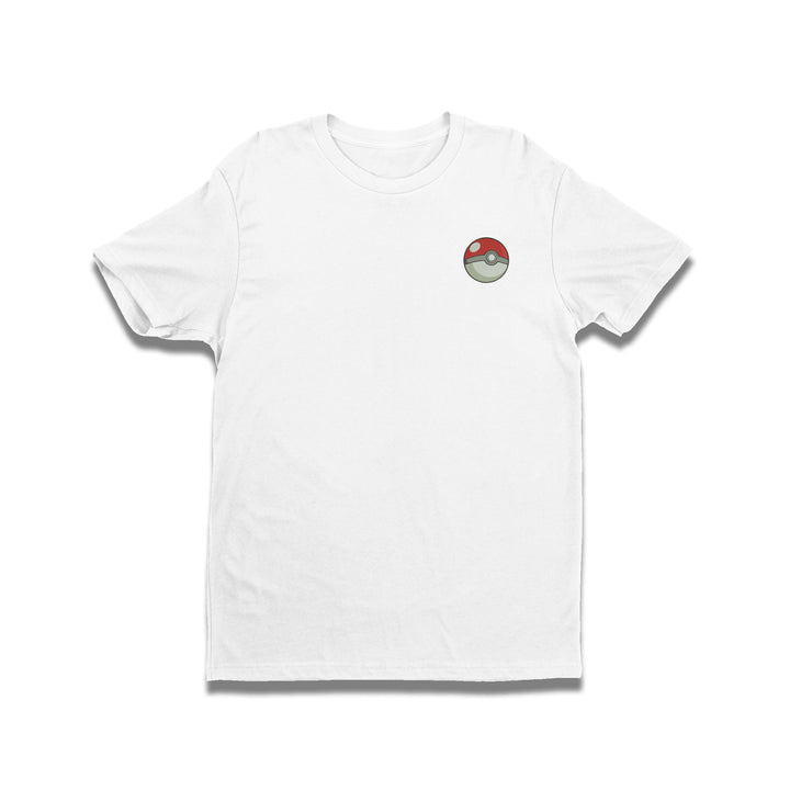 Pokeball Heart | Pokémon | T-Shirt Brodé