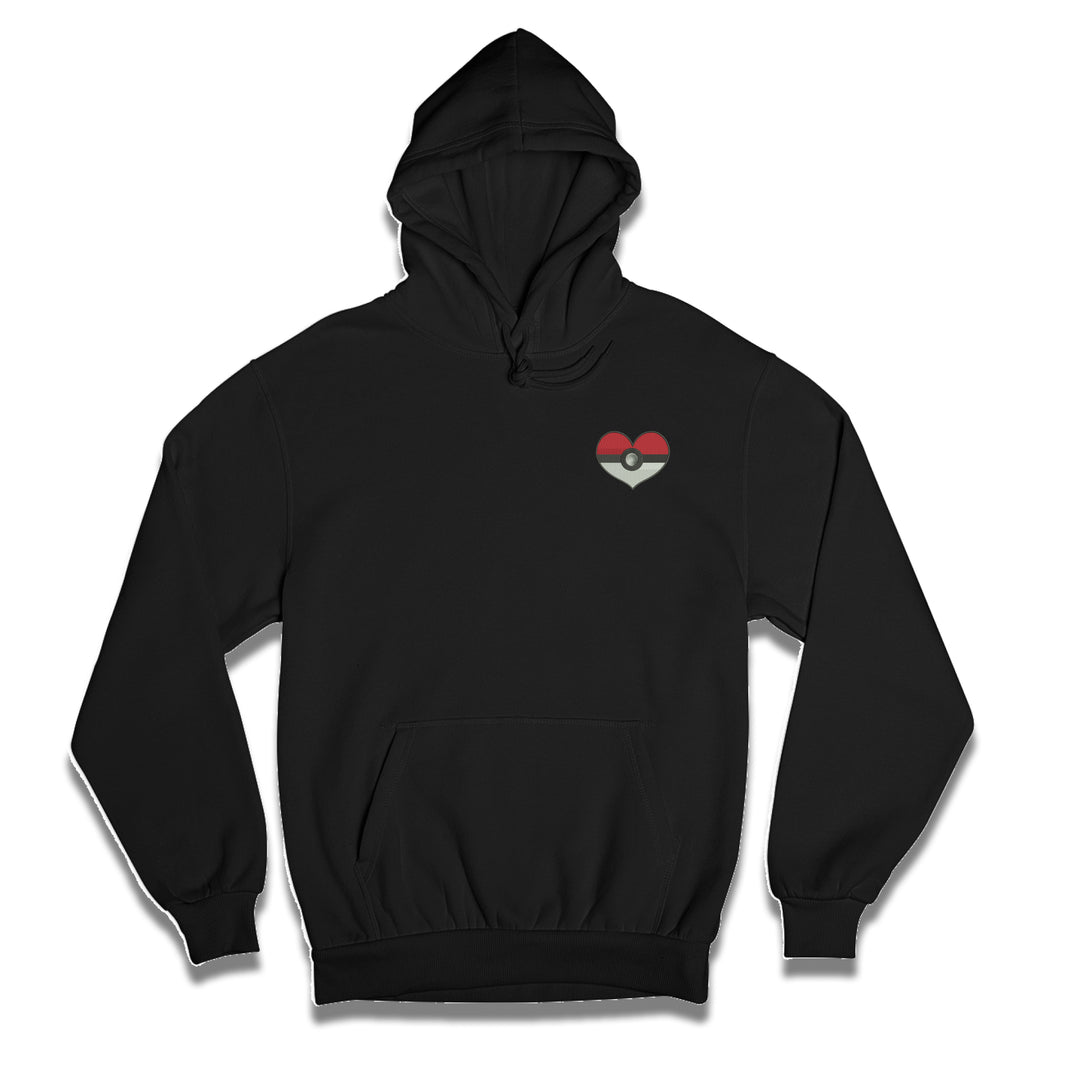 Poke Heart | Pokemon | Sweat à Capuche Brodé