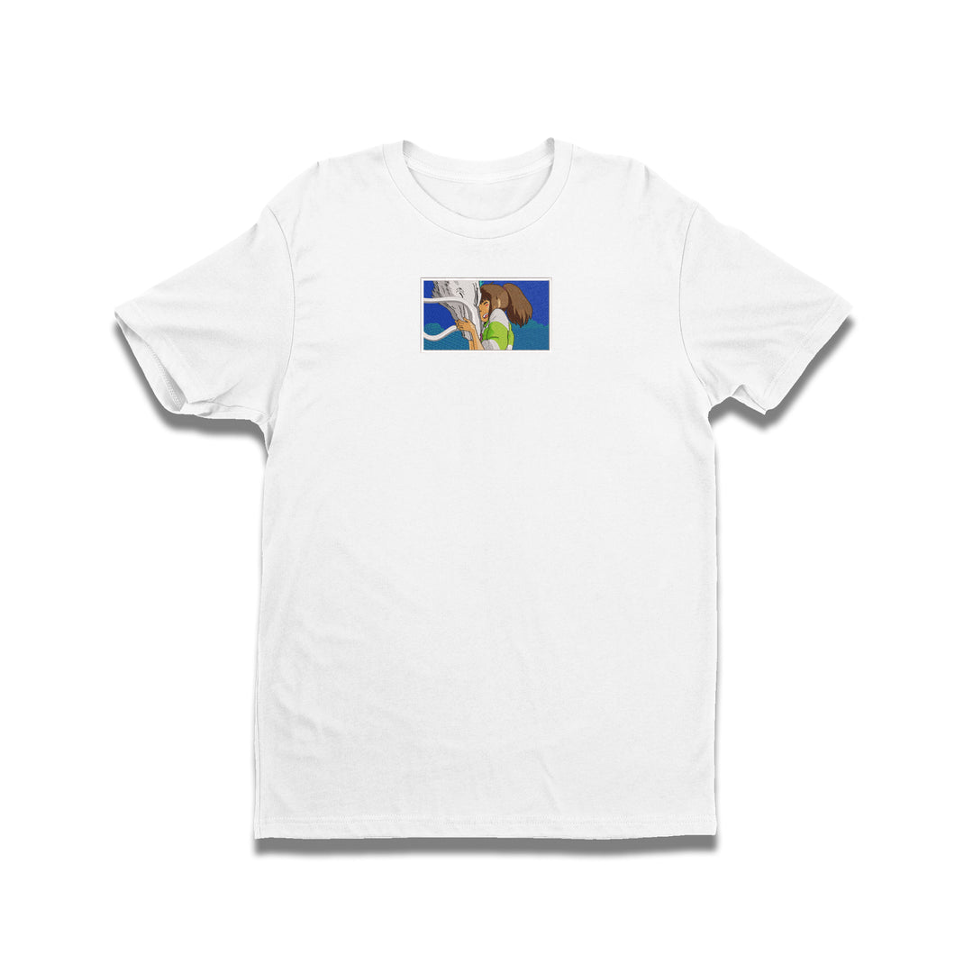 Chihiro Rectangle | Studio Ghibli | Embroidered T-Shirt