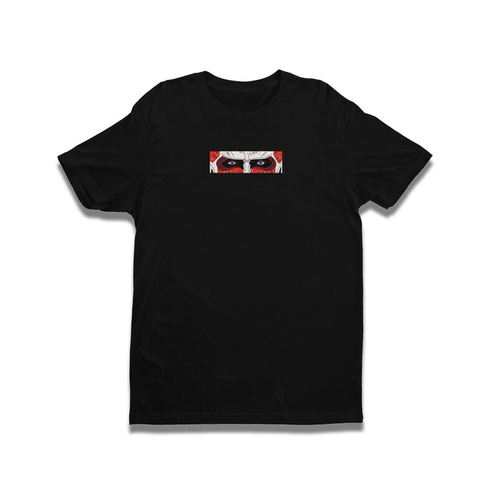 Titan Colossal Eyes | Attack On Titan | Embroidered T-Shirt