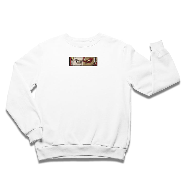 Reiner Eyes | Attack On Titan | Embroidered Sweatshirt