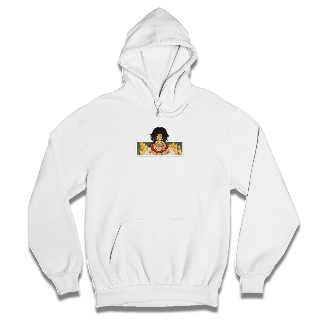 Ace | One Piece | Embroidered Hoodie