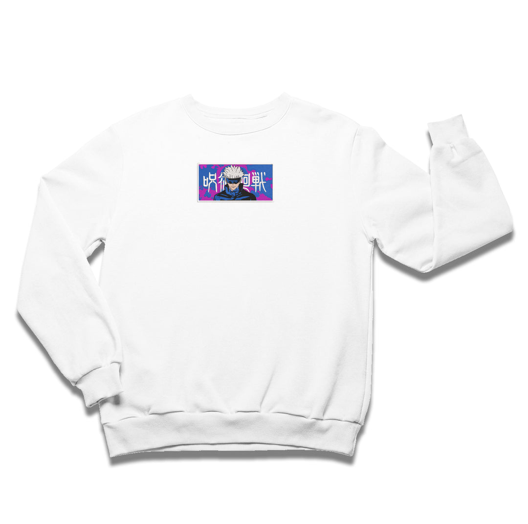 Gojo Color Box | Jujutsu Kaisen | Sweatshirt Brodé