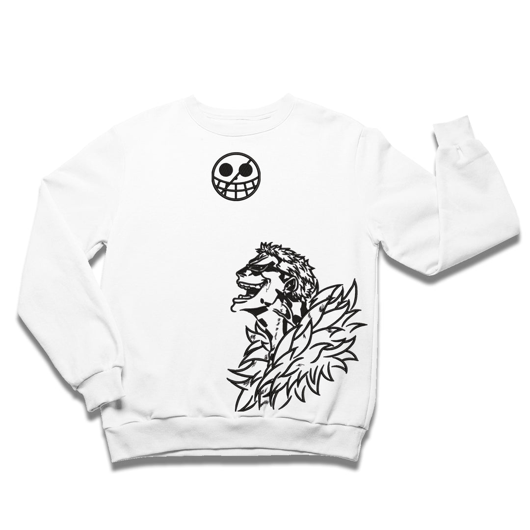 Doffy Full Edition | One Piece | Sweatshirt Brodé