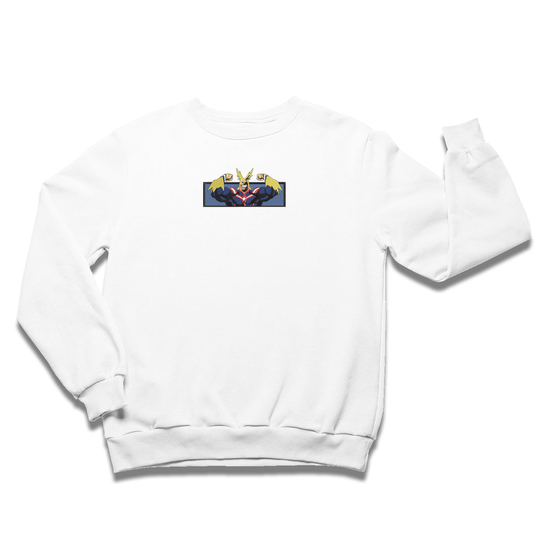 All Might | My Hero Academia | Embroidered Sweatshirt