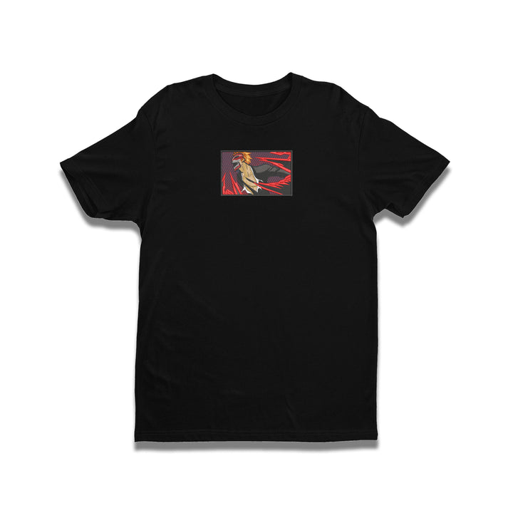 Hollow Ichigo Rectangle | Bleach | Embroidered T-Shirt