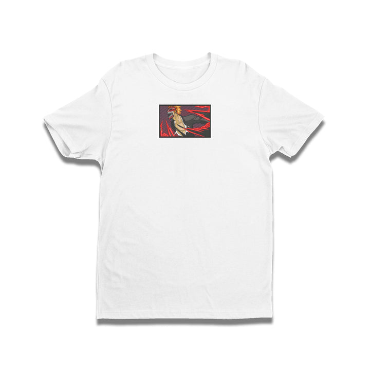 Hollow Ichigo Rectangle | Bleach | Embroidered T-Shirt