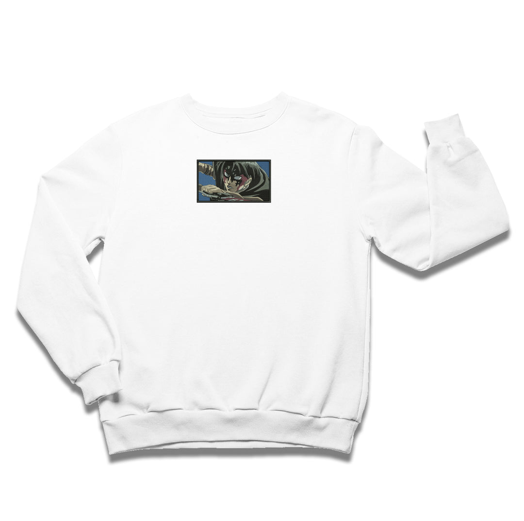 Levi Rectangle | Attack On Titan | Embroidered Sweatshirt