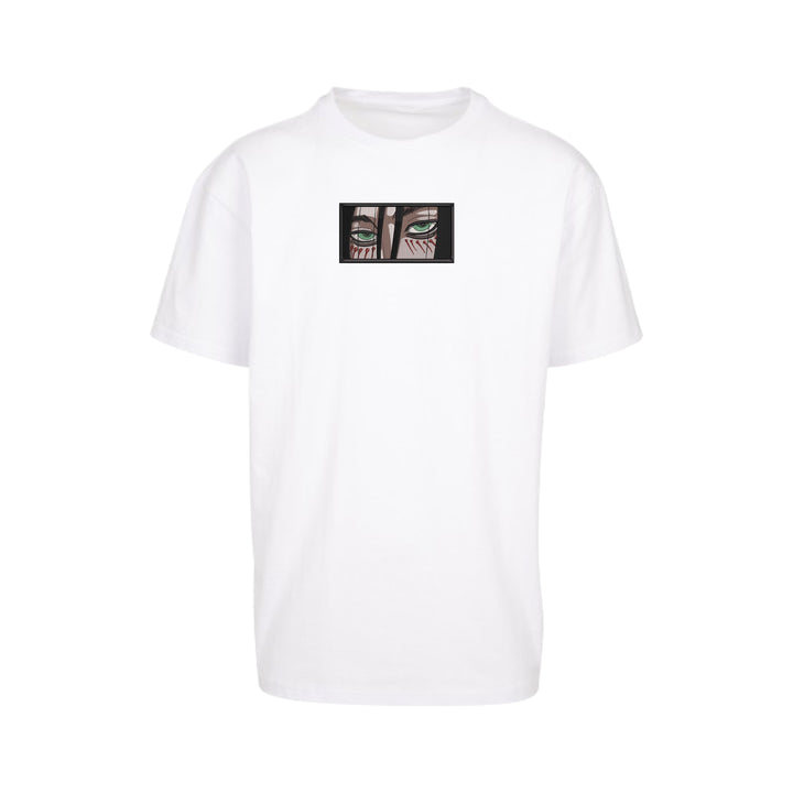 Eren Rectangle | Attack On Titan | Embroidered Oversized T-Shirt