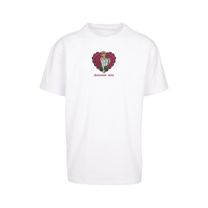 Makima Heart | Chainsaw Man | Oversized Embroidered T-Shirt