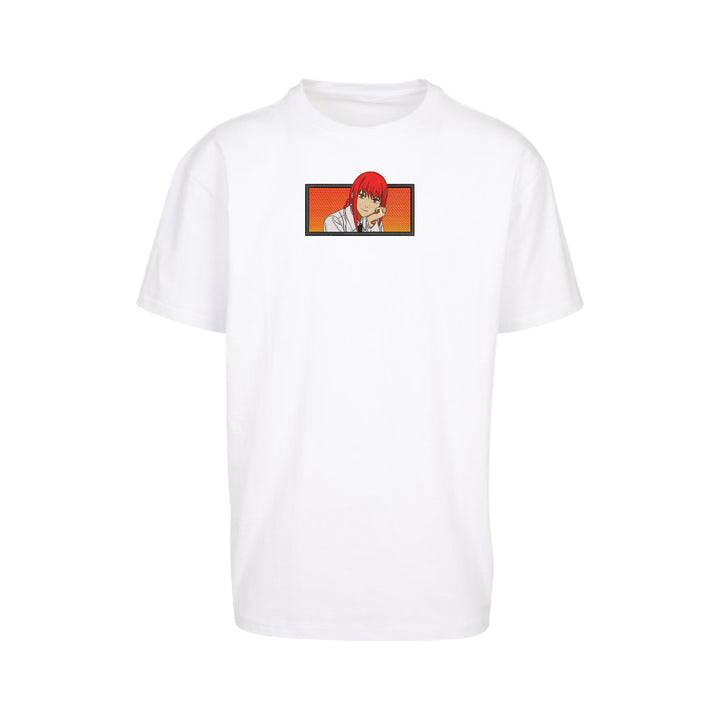 Makima Rectangle | Chainsaw Man | Oversized Embroidered T-Shirt