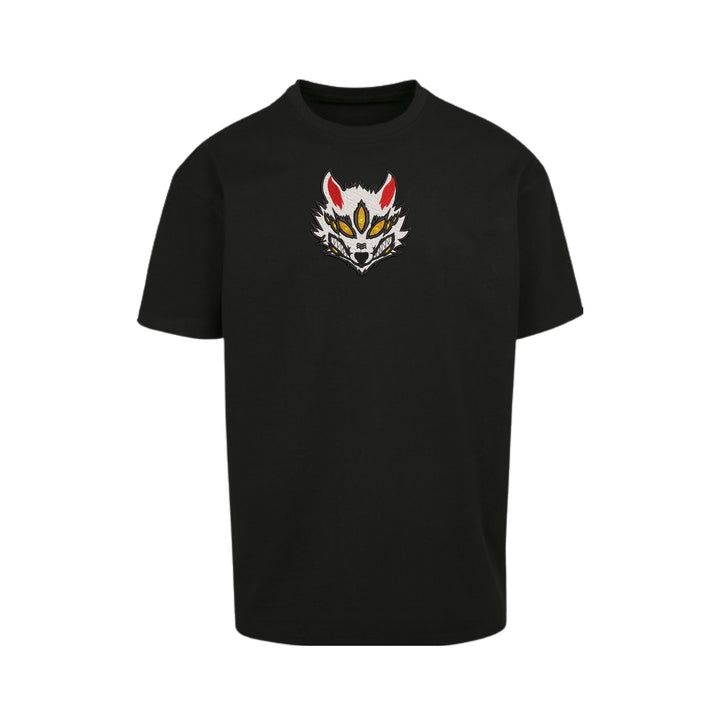 Fox Devil Chest | Chainsaw Man | Oversized Embroidered T-Shirt