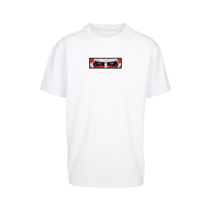 Titan Colossal Eyes | Attack On Titan | Embroidered Oversized T-Shirt