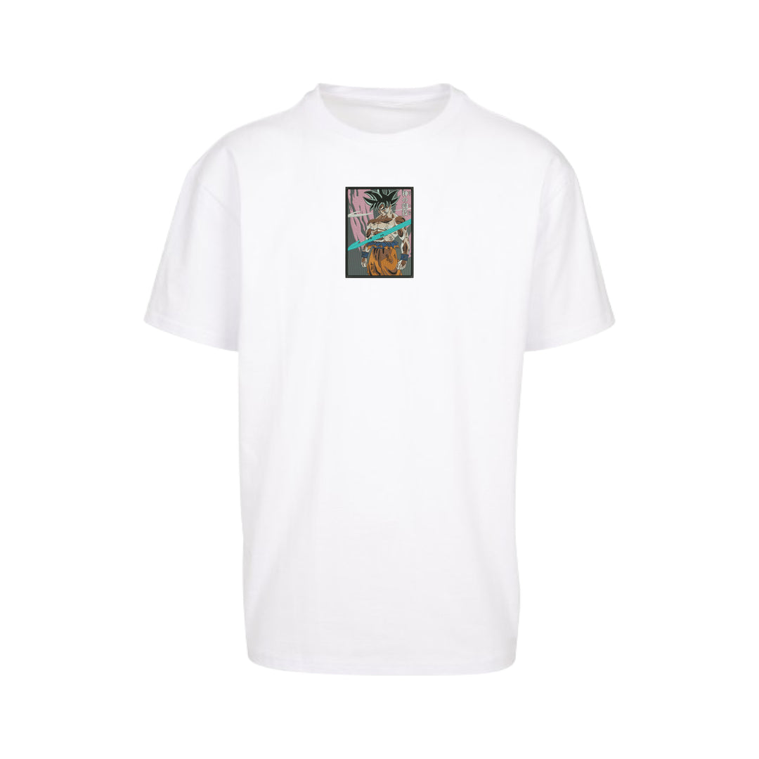 Son Goku Box | Dragon Ball Z | T-Shirt Oversize Brodé