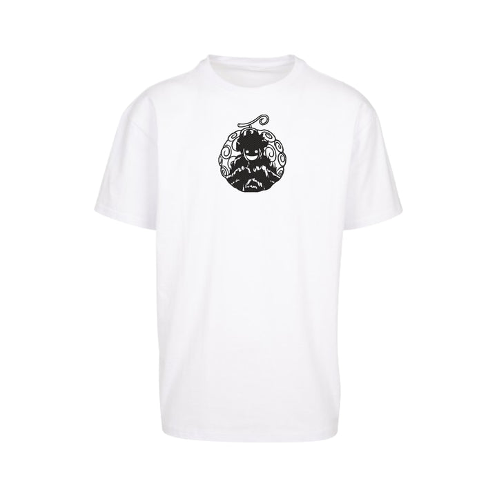 Luffy Demon Fruit | One Piece | T-Shirt Oversize Brodé