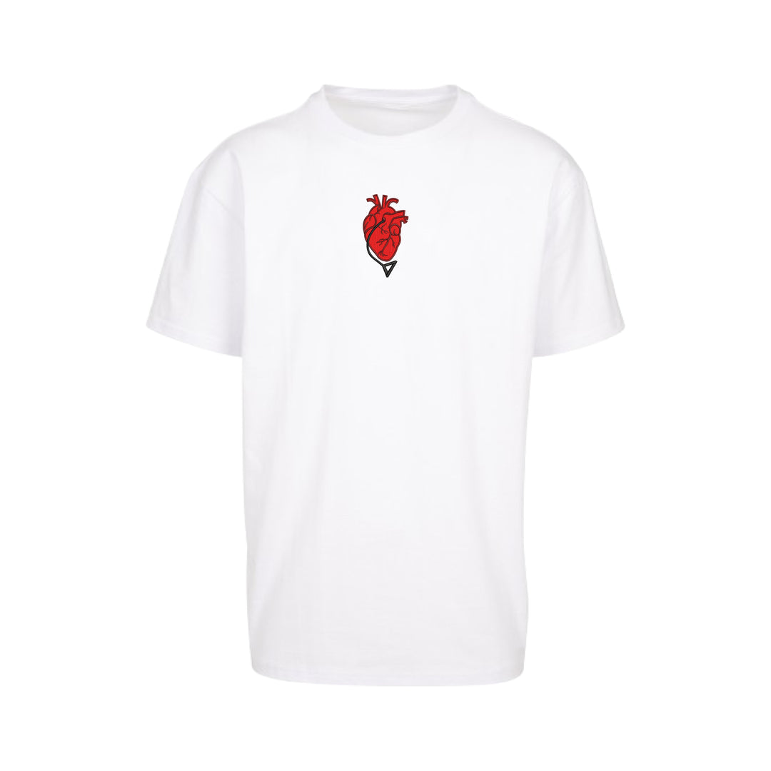 Pochita Heart v1 | Chainsaw Man | Oversized Embroidered T-Shirt