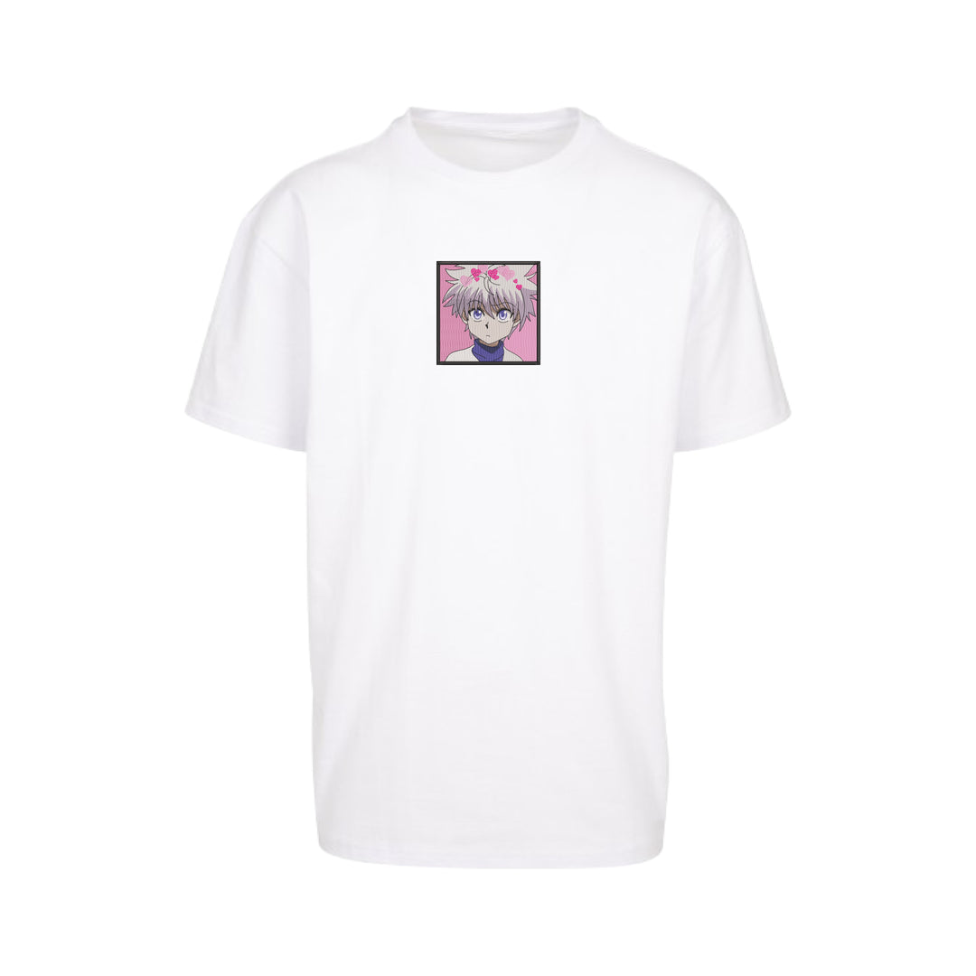 Killua Love Box | Hunter x Hunter | Oversized Embroidered T-Shirt