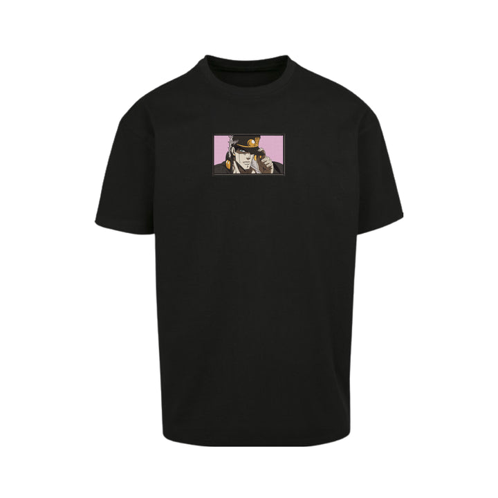 Jotaro Kujo Rectangle | Jojo's Bizarre Adventure | Oversized Embroidered T-Shirt