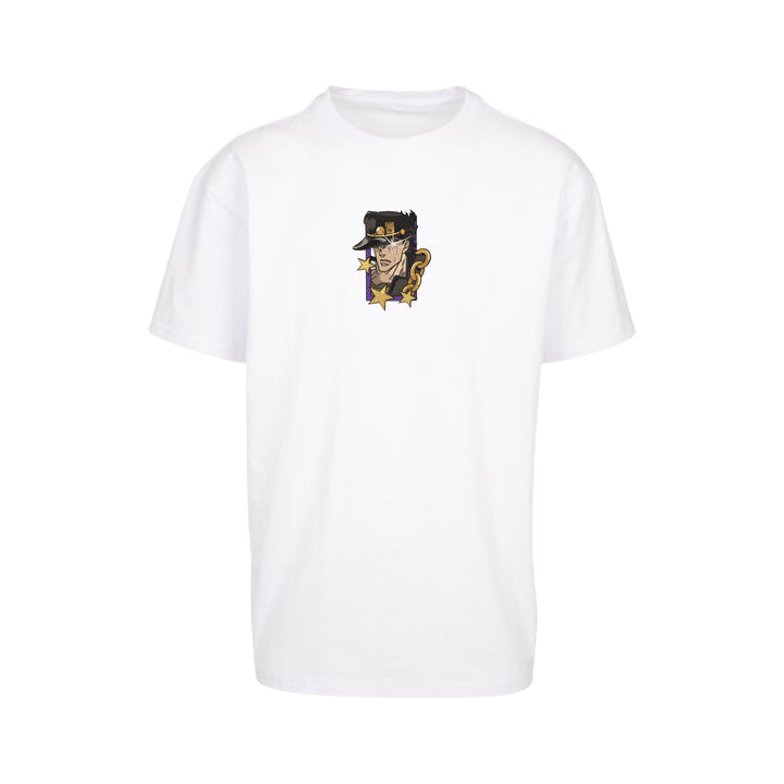 Jotaro Kujo | Jojo's Bizarre Adventure | T-Shirt Oversize Brodé