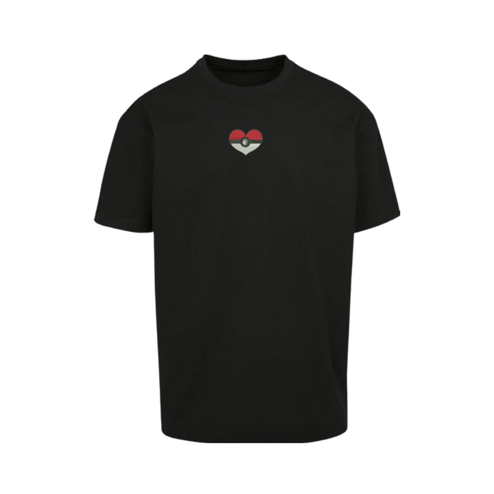 PokeHeart Chest | Pokémon | T-Shirt Oversize Brodé