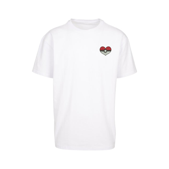 Poke Heart | Pokemon | Oversized Embroidered T-Shirt