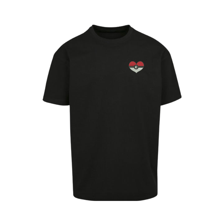 Poke Heart | Pokemon | Oversized Embroidered T-Shirt