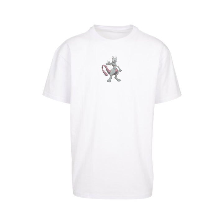 Mewtwo | Pokemon | Oversized Embroidered T-Shirt