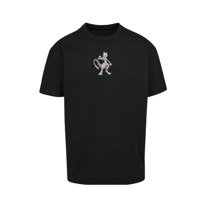 Mewtwo | Pokemon | Oversized Embroidered T-Shirt