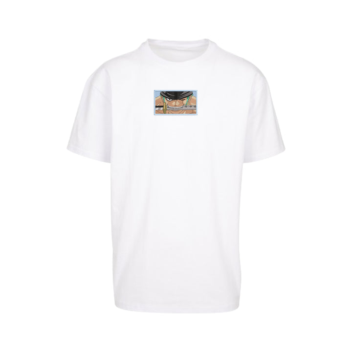 Zoro Rectangle | One Piece | T-Shirt Oversize Brodé